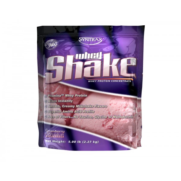 Whey Shake 5lbs Strawberry - Syntrax